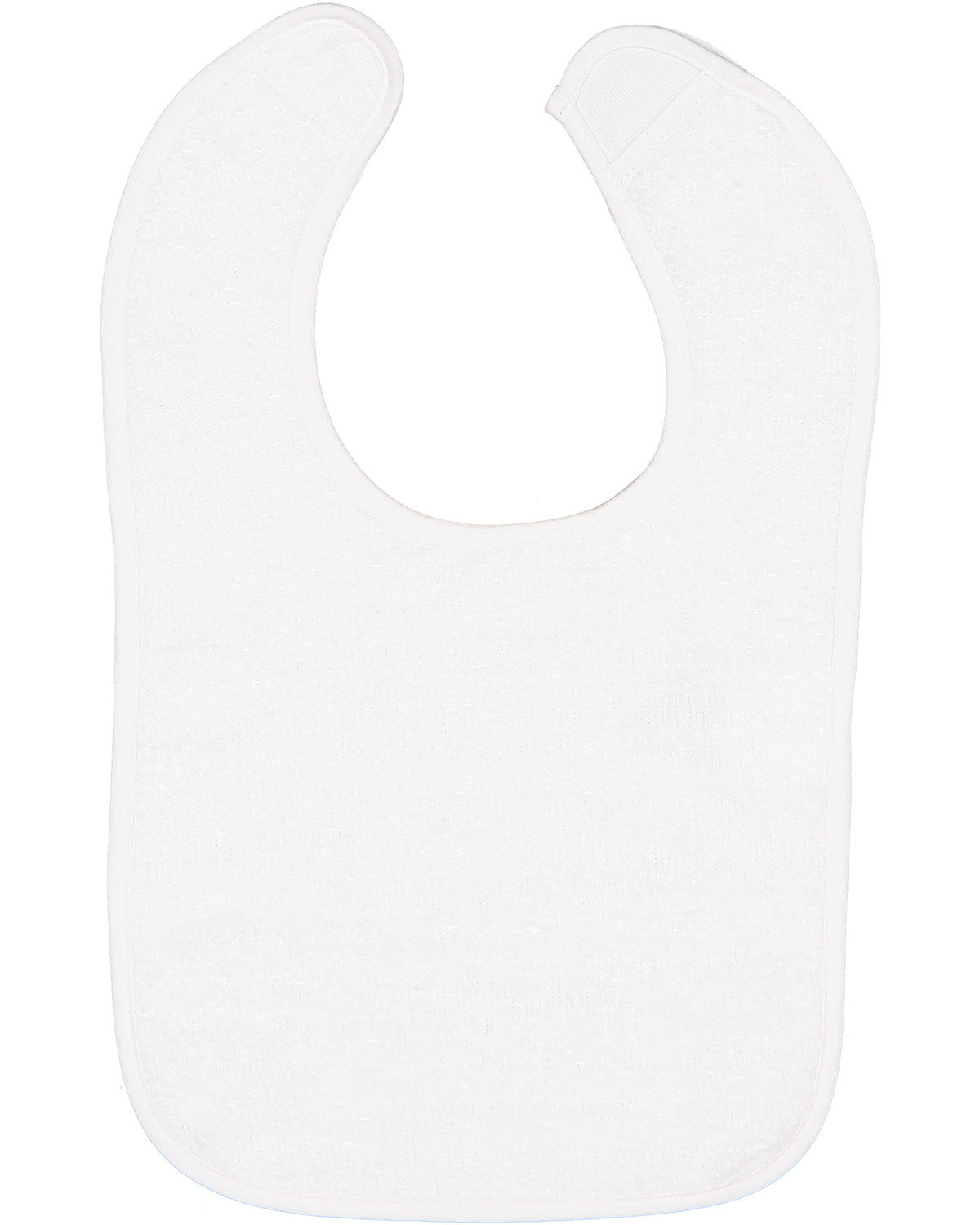 Pack Of 2 Rabbit Skins 1003 Infant Unisex Two Tone Contrast Trim Terry Bib - Picture 12 of 12