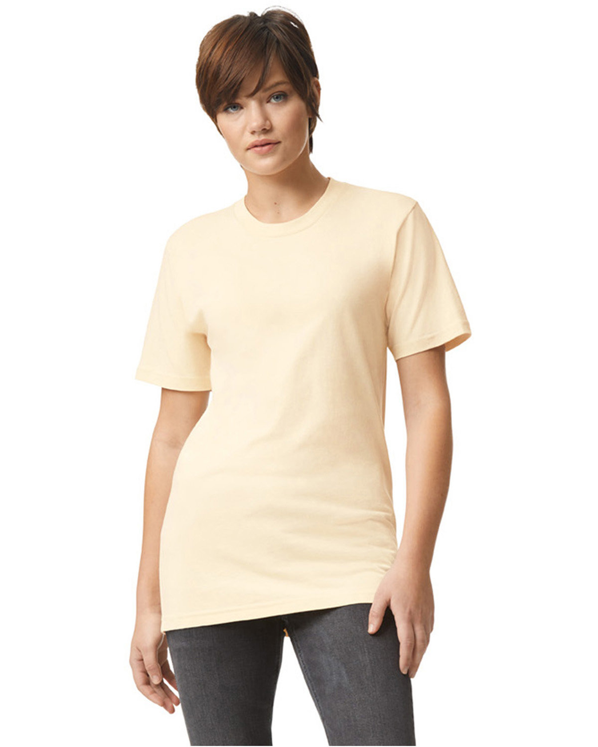 Pack Of 20 American Apparel 2001 Unisex Fine Jersey Short Sleeve Comfort T-Shirt - Picture 7 of 21