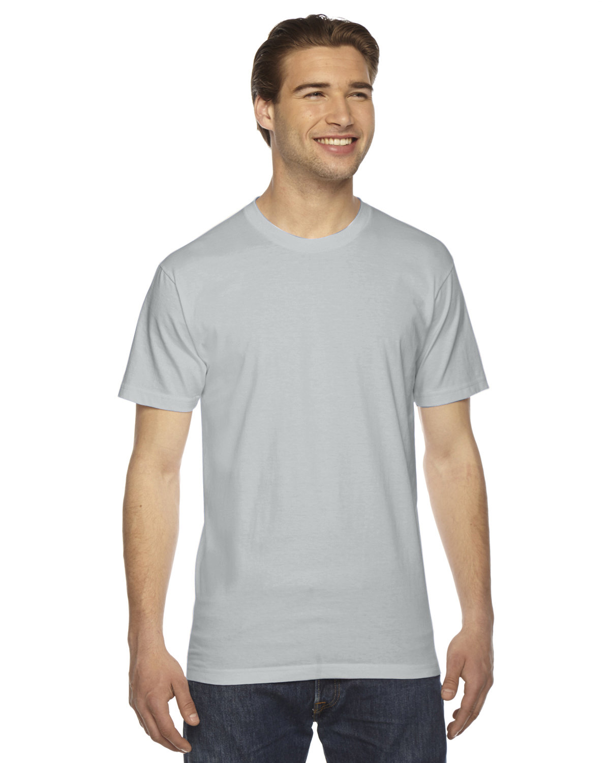 Pack Of 20 American Apparel 2001 Unisex Fine Jersey Short Sleeve Comfort T-Shirt - Picture 13 of 21