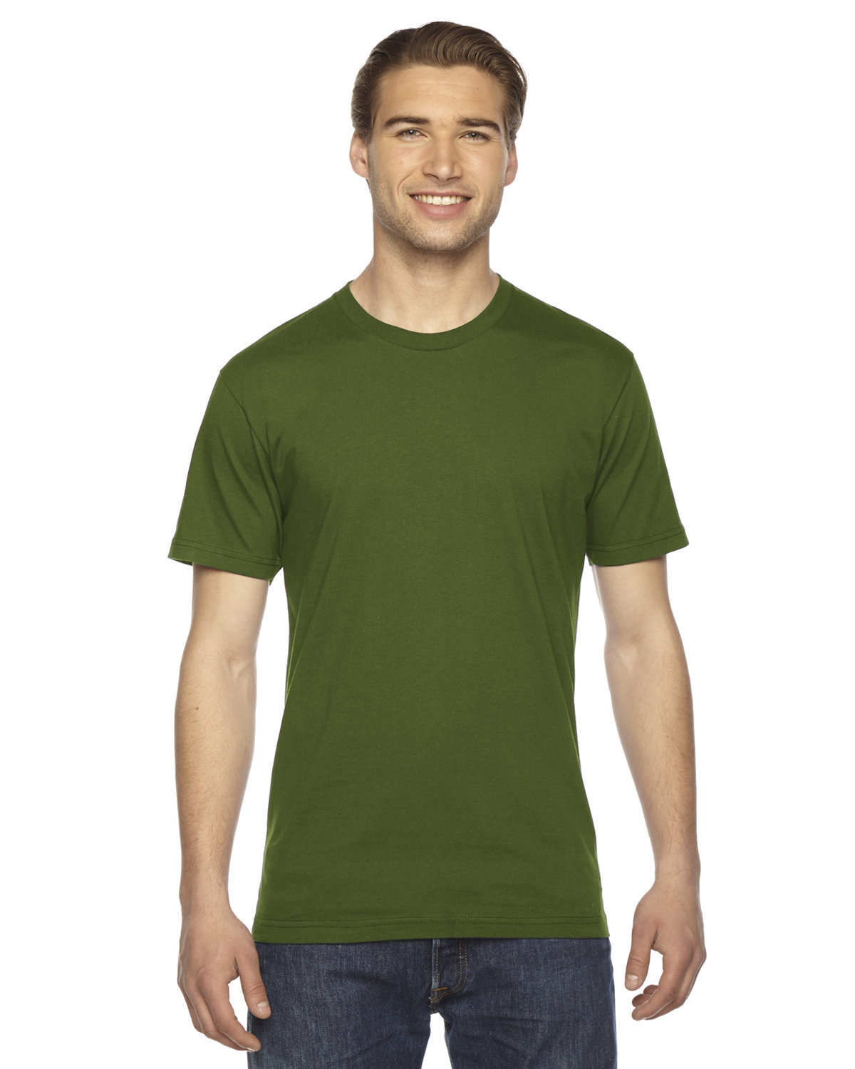 Pack Of 20 American Apparel 2001 Unisex Fine Jersey Short Sleeve Comfort T-Shirt - Picture 14 of 21