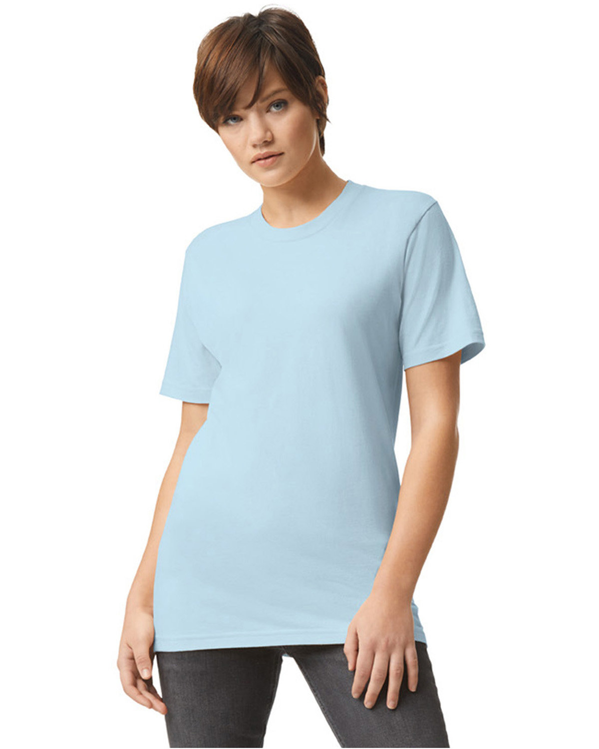 Pack Of 20 American Apparel 2001 Unisex Fine Jersey Short Sleeve Comfort T-Shirt - Picture 15 of 21