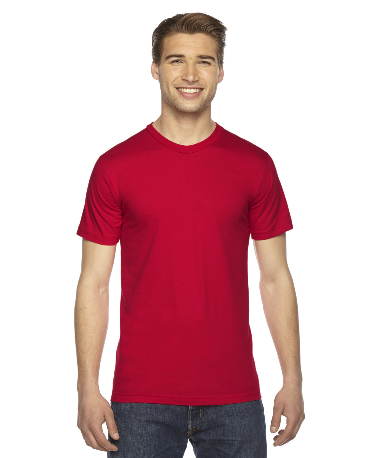Pack Of 20 American Apparel 2001 Unisex Fine Jersey Short Sleeve Comfort T-Shirt - Picture 16 of 21