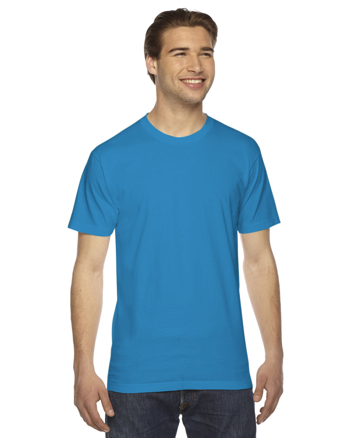 Pack Of 20 American Apparel 2001 Unisex Fine Jersey Short Sleeve Comfort T-Shirt - Picture 20 of 21