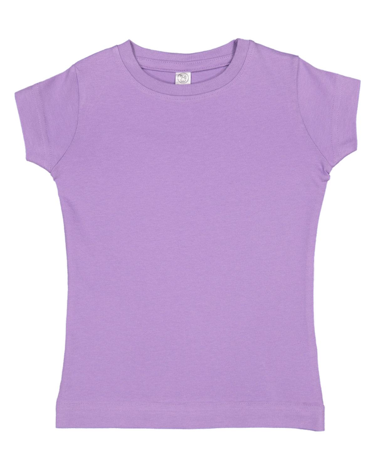 Pack Of 3 Rabbit Skins 3316 Toddler Girls Fine Jersey Stylish Plain T-Shirt - Picture 6 of 11