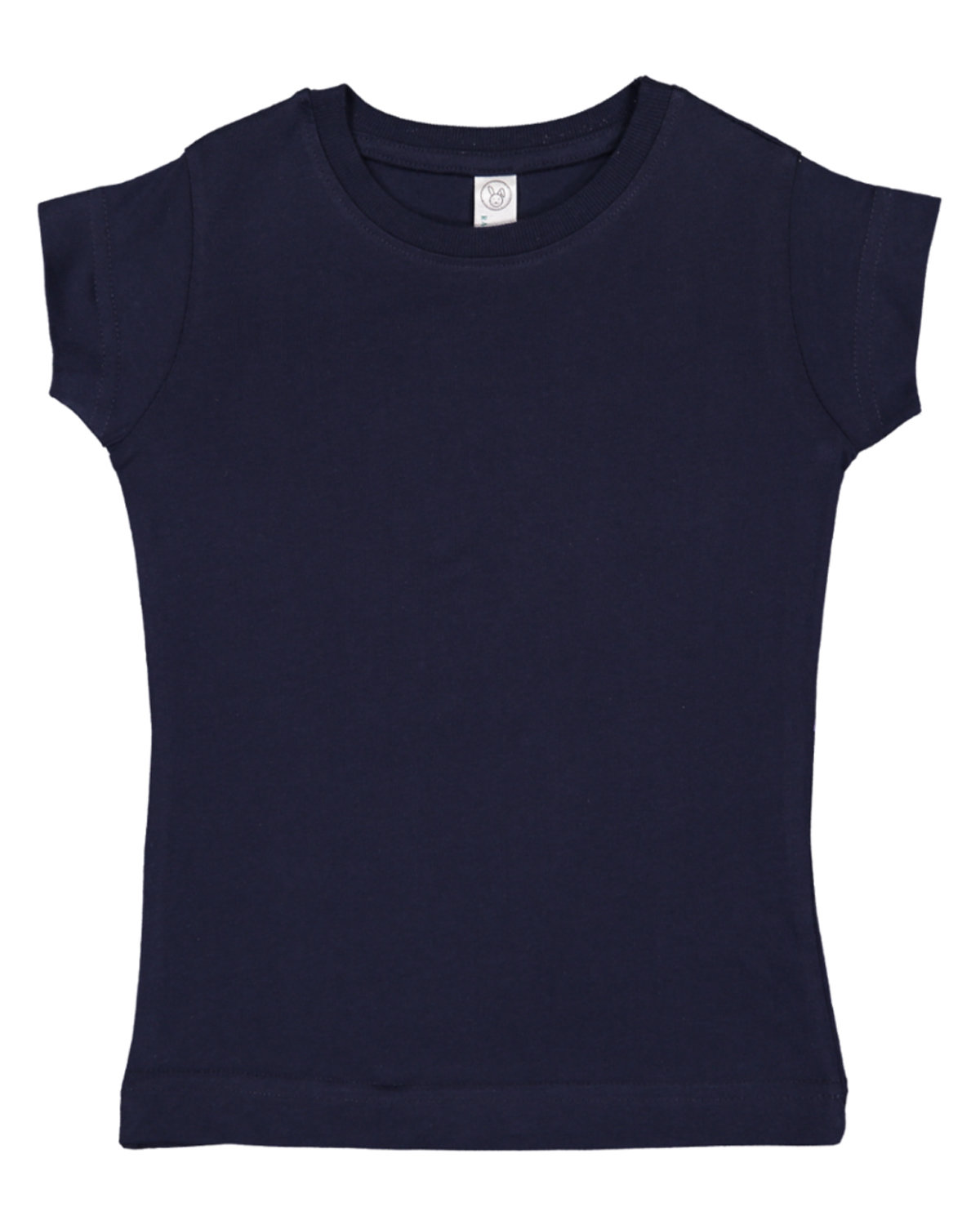 Pack Of 3 Rabbit Skins 3316 Toddler Girls Fine Jersey Stylish Plain T-Shirt - Picture 7 of 11