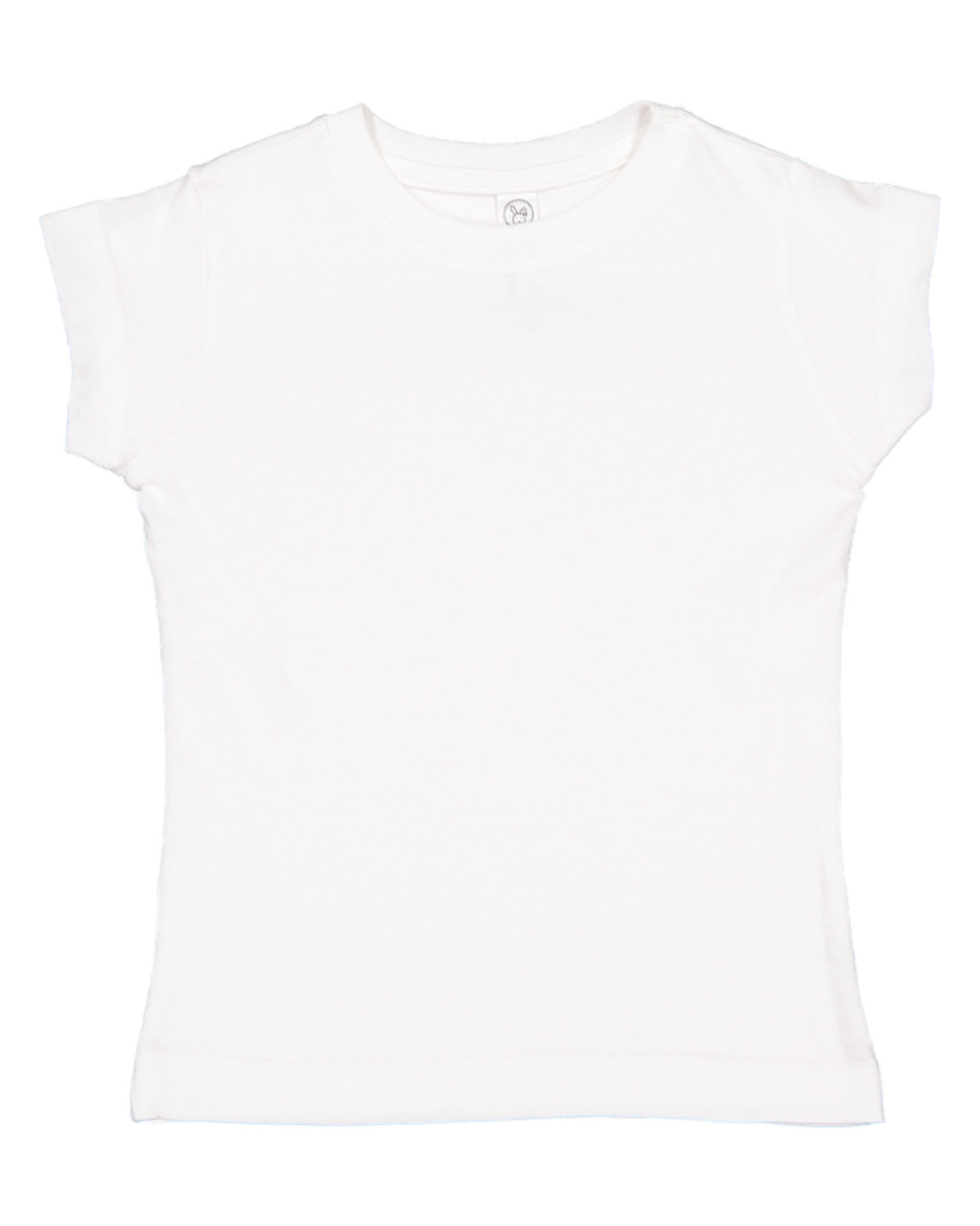 Pack Of 3 Rabbit Skins 3316 Toddler Girls Fine Jersey Stylish Plain T-Shirt - Picture 11 of 11