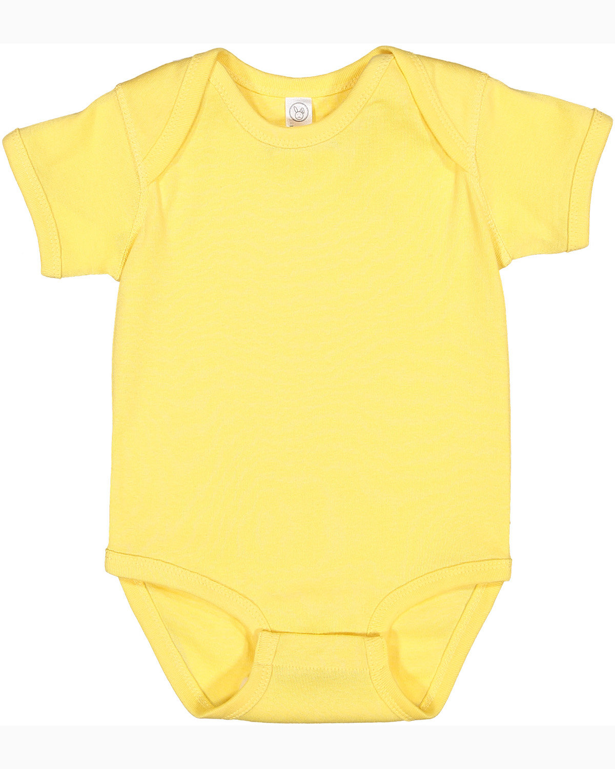 Rabbit Skins 4400 Infant Baby Combed Ringspun Cotton/Polyester Rib Bodysuit - Picture 9 of 46