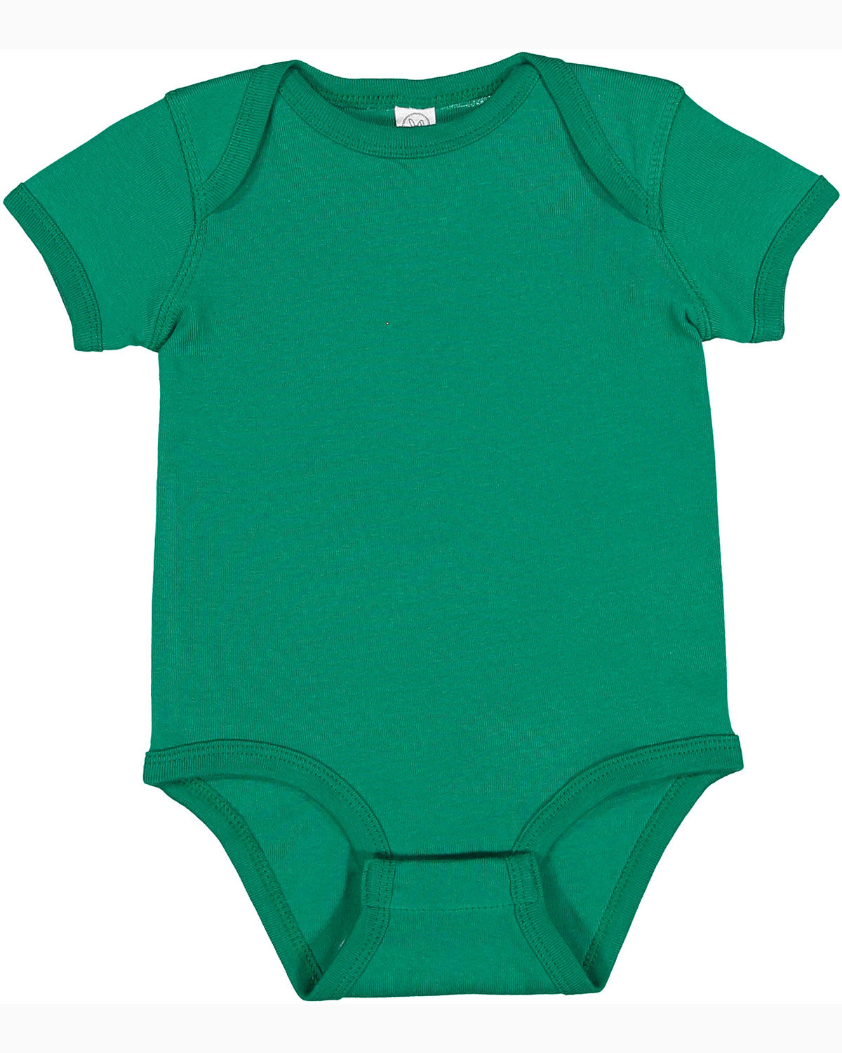 Rabbit Skins 4400 Infant Baby Combed Ringspun Cotton/Polyester Rib Bodysuit - Picture 25 of 46