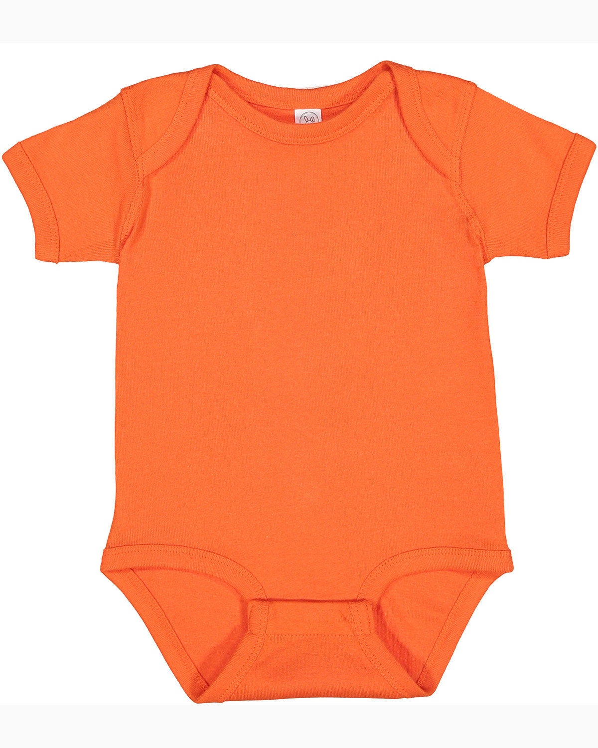 Rabbit Skins 4400 Infant Baby Combed Ringspun Cotton/Polyester Rib Bodysuit - Picture 35 of 46