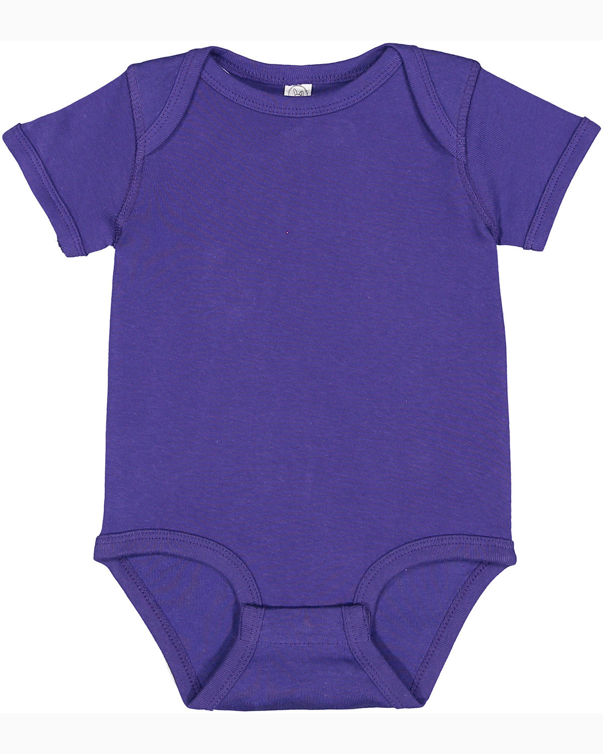 Rabbit Skins 4400 Infant Baby Combed Ringspun Cotton/Polyester Rib Bodysuit - Picture 37 of 46
