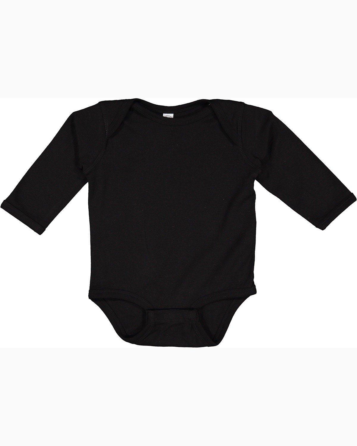 Rabbit Skins 4411 Infant Combed Ringspun Cotton/Polyester Long Sleeve Bodysuit - Picture 2 of 13