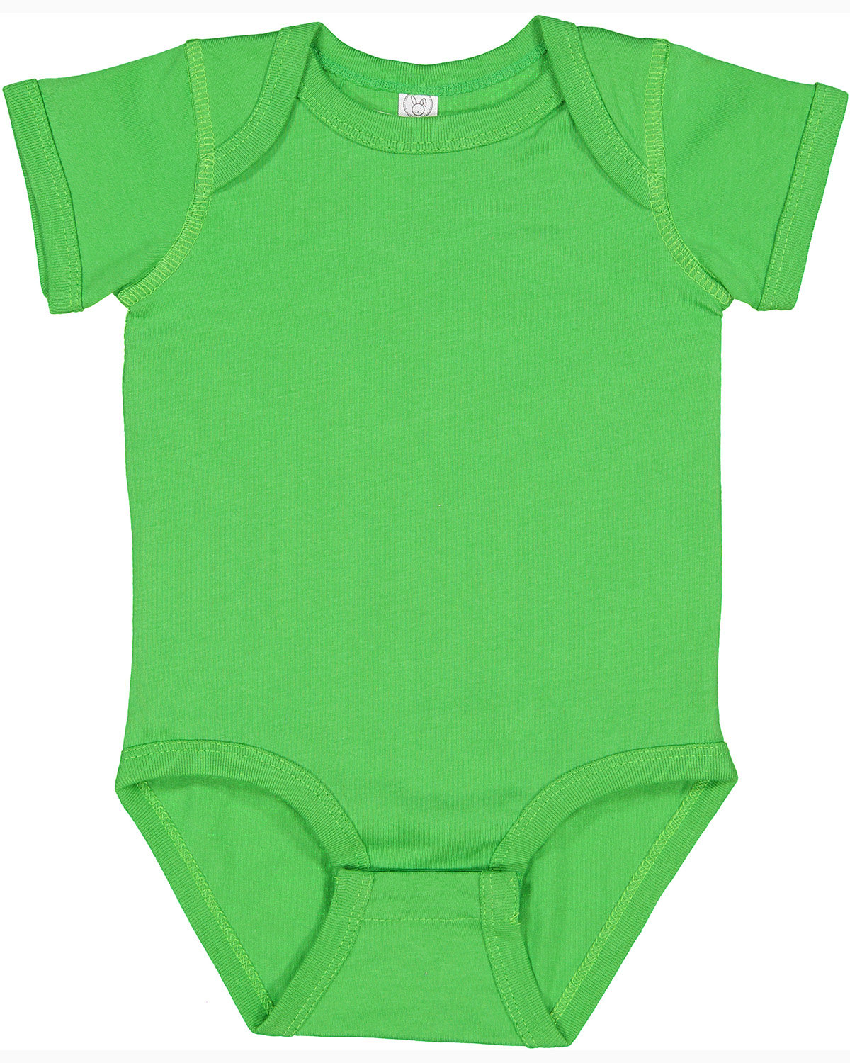 Rabbit Skins 4424 Infant Combed Ringspun Cotton/Polyester Fine Jersey Bodysuit