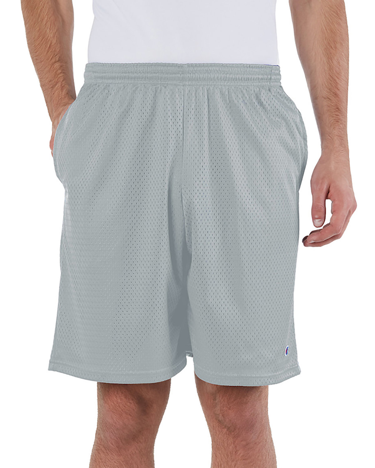 Champion 81622 Adult 100% Polyester Mesh Full Athletic Fit Short With Pockets