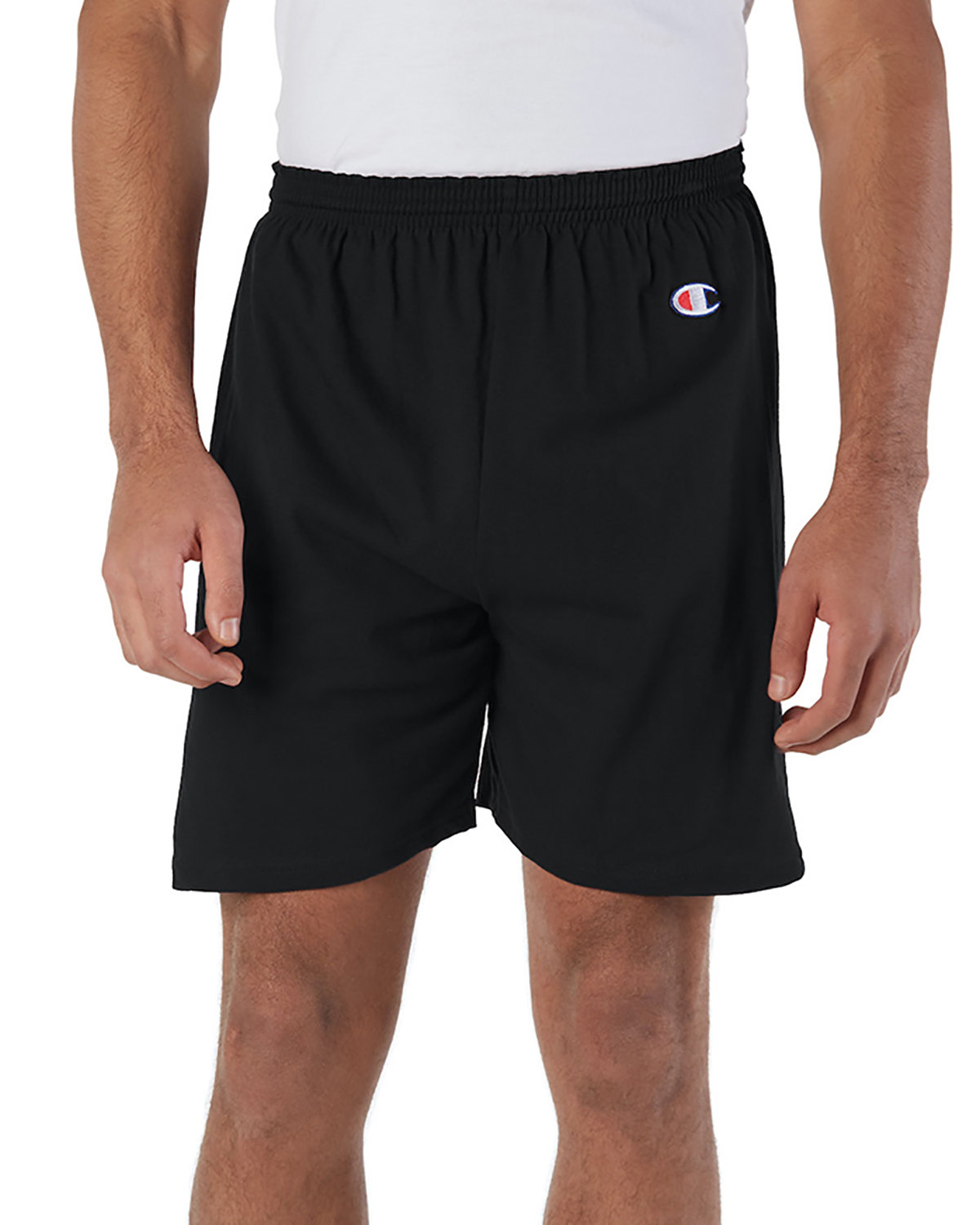 Champion 8187 Adult Cotton Full Athletic Fit Jogging C Logo Gym Workout Shorts