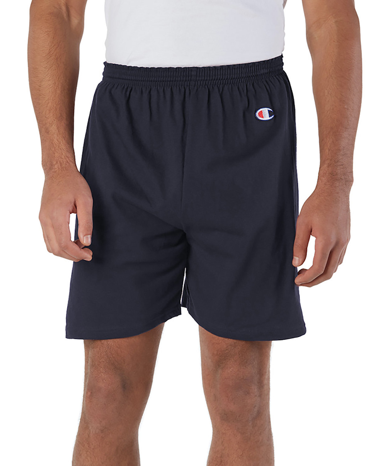 Champion 8187 Adult Cotton Full Athletic Fit Jogging C Logo Gym Workout Shorts