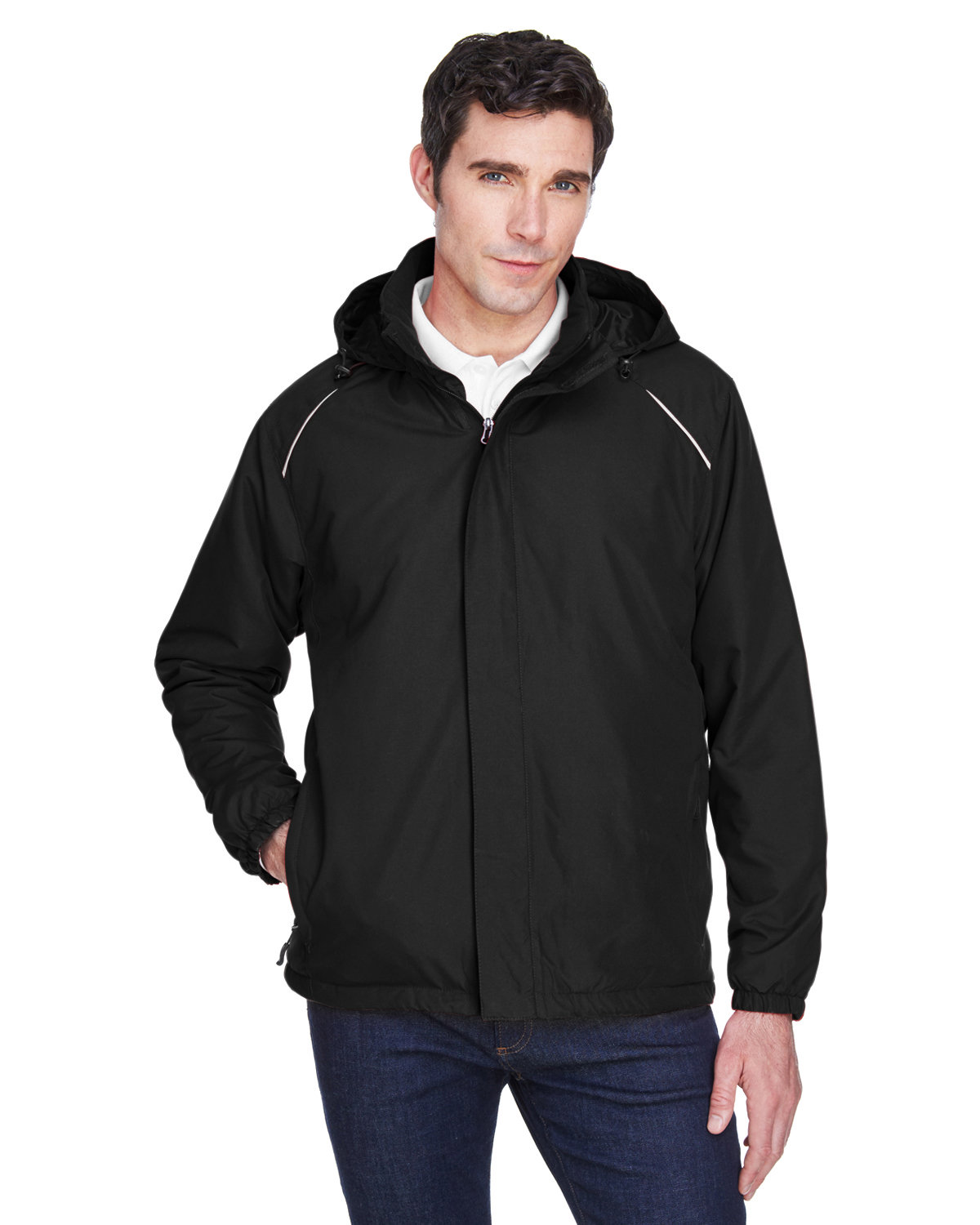 CORE365 88189T Mens 100% Polyester Tall Brisk Long Sleeve Insulated Jacket