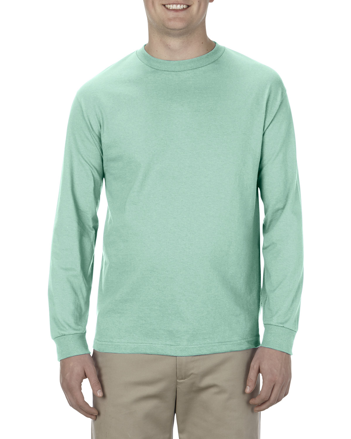Pack Of 2 American Apparel AL1304 Adult Preshrunk Tshirt Long Sleeve T-Shirt - Picture 3 of 9