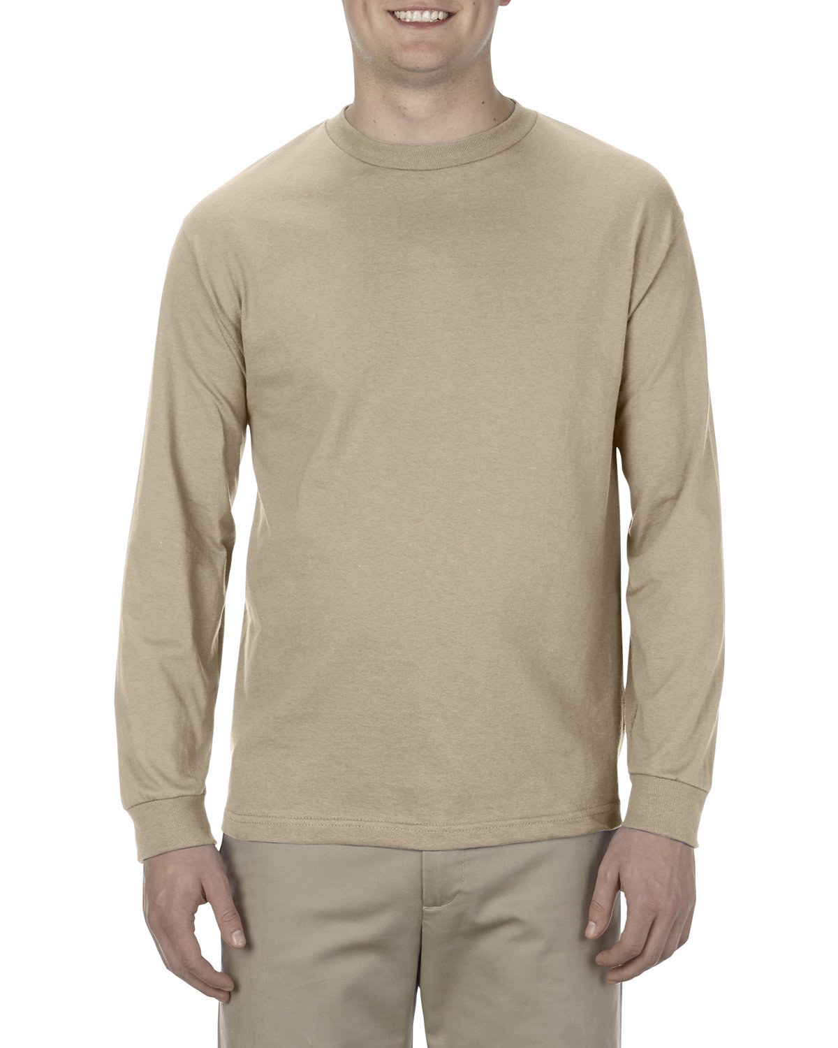 Pack Of 2 American Apparel AL1304 Adult Preshrunk Tshirt Long Sleeve T-Shirt - Picture 7 of 9