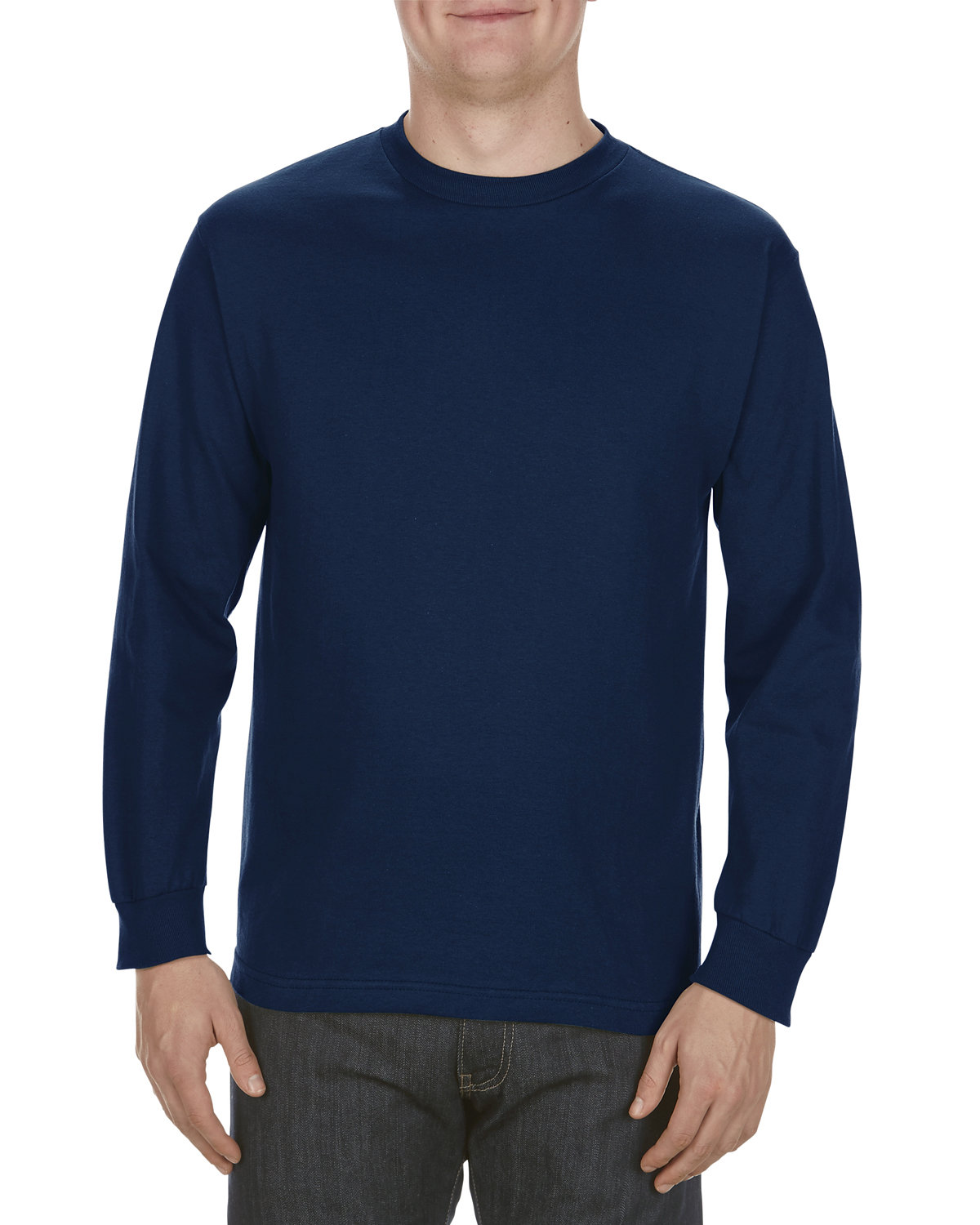 Pack Of 2 American Apparel AL1304 Adult Preshrunk Tshirt Long Sleeve T-Shirt - Picture 8 of 9