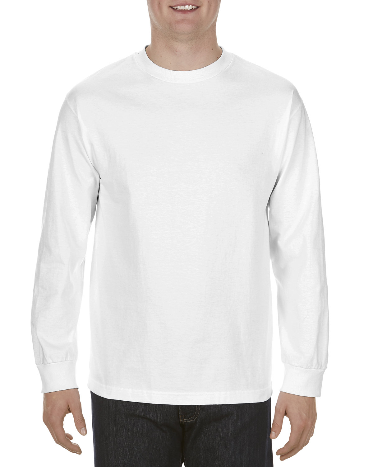 Pack Of 2 American Apparel AL1304 Adult Preshrunk Tshirt Long Sleeve T-Shirt - Picture 9 of 9