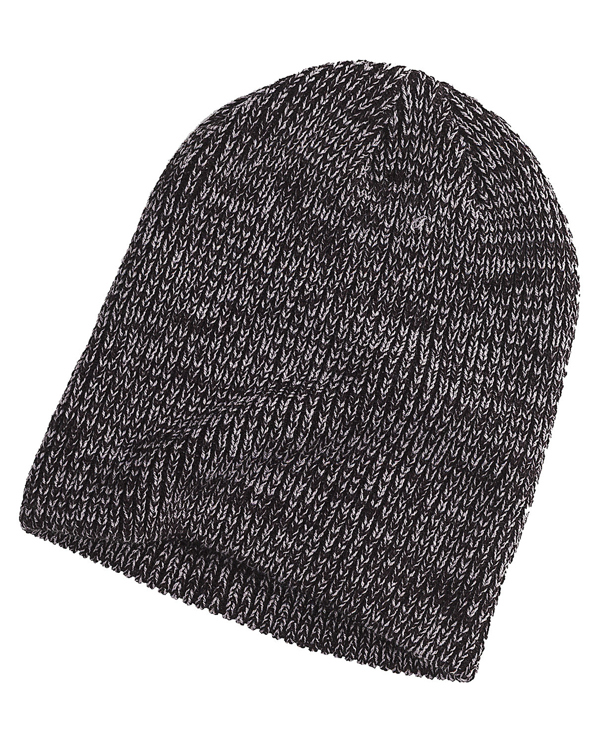 Pack Of 10 Big Accessories BA524 Unisex Acrylic Rib Knit Ribbed Marled Beanie