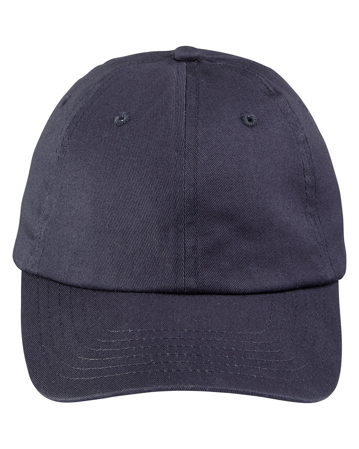 Big Accessories BX880SB Unisex 100% Cotton Twill 6-Panel Unstructured Cap