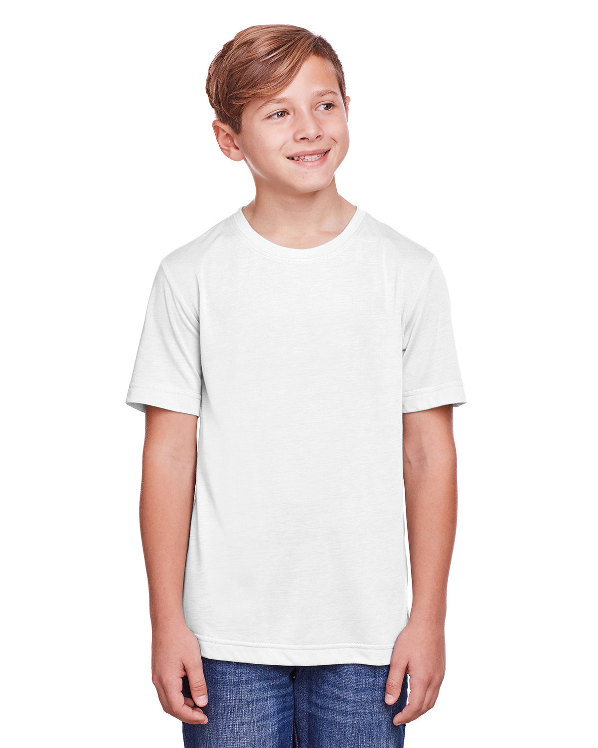 Pack Of 5 CORE365 CE111Y Youth Fusion ChromaSoft Performance Active Fit T-Shirt - Picture 17 of 17
