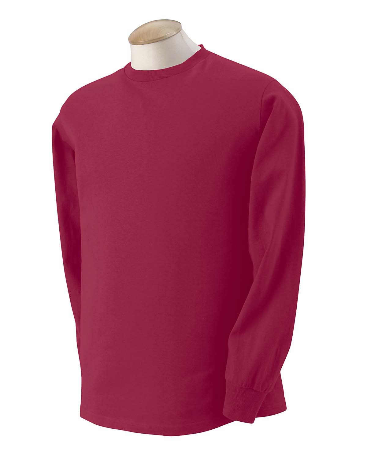 Just Blanks Men's Ultra HD Cotton Long Sleeve Tee T-Shirt - JB4930