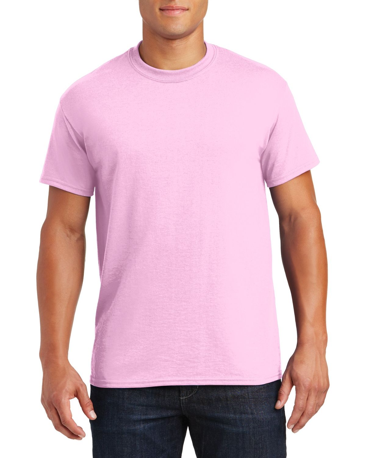 JustBlanks Men's Classic Crew Neck T-Shirt - JB8000 | eBay