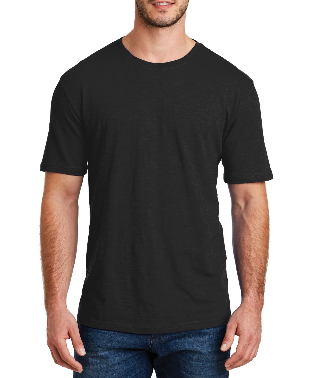 Just Blanks Men’s Perfect Blend Crew Neck Tee T-Shirt – JBDM108
