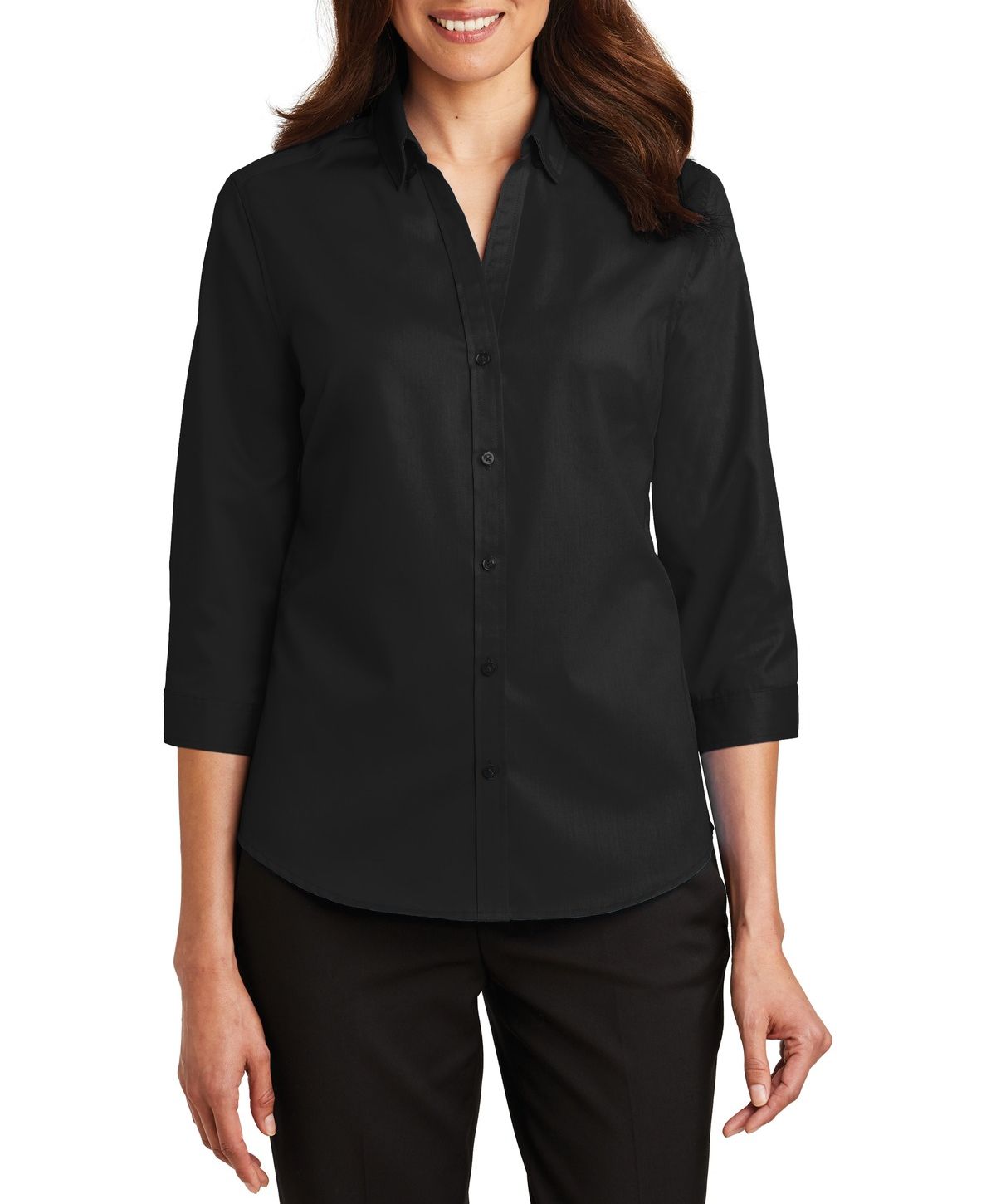 Just Blanks Women’s Performance Twill Dress Shirt – JBL665