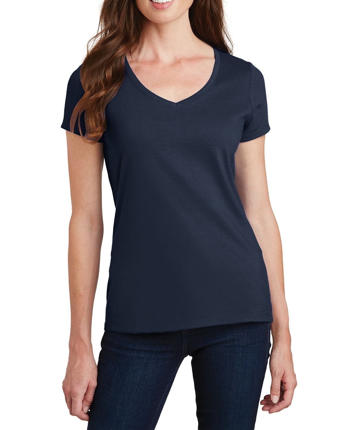 JustBlanks Women's Fan Favorite V-Neck Tee T-Shirt - JBLPC450V - Picture 9 of 21