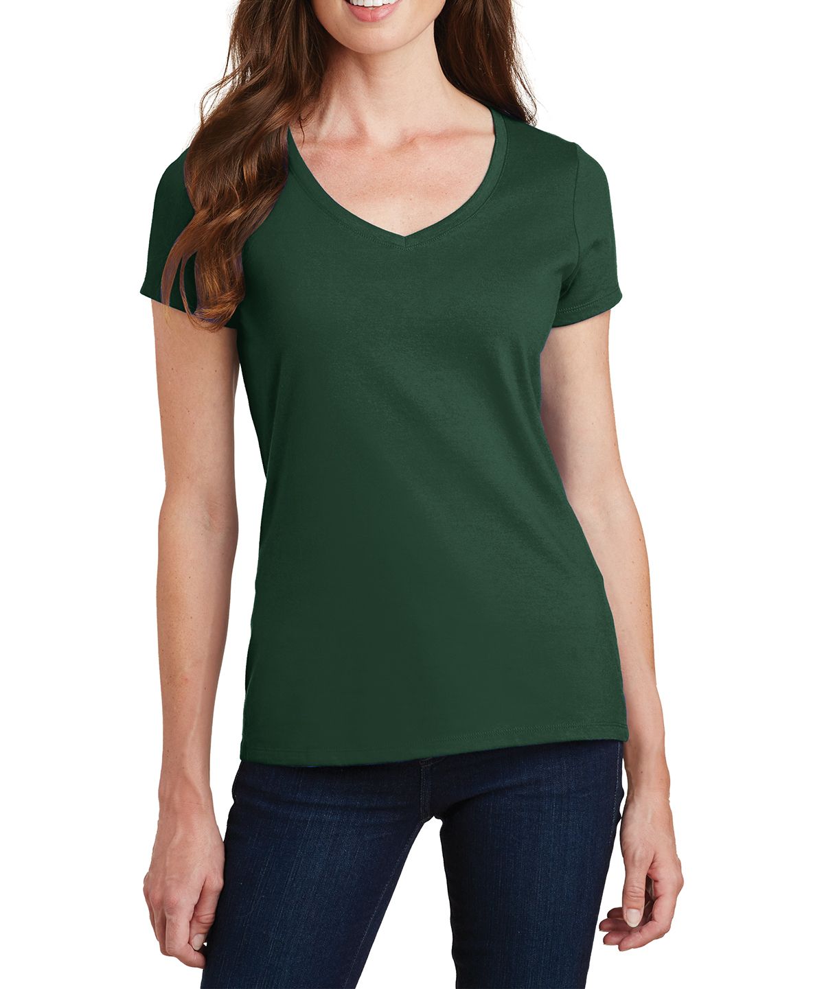 JustBlanks Women's Fan Favorite V-Neck Tee T-Shirt - JBLPC450V - Picture 11 of 21