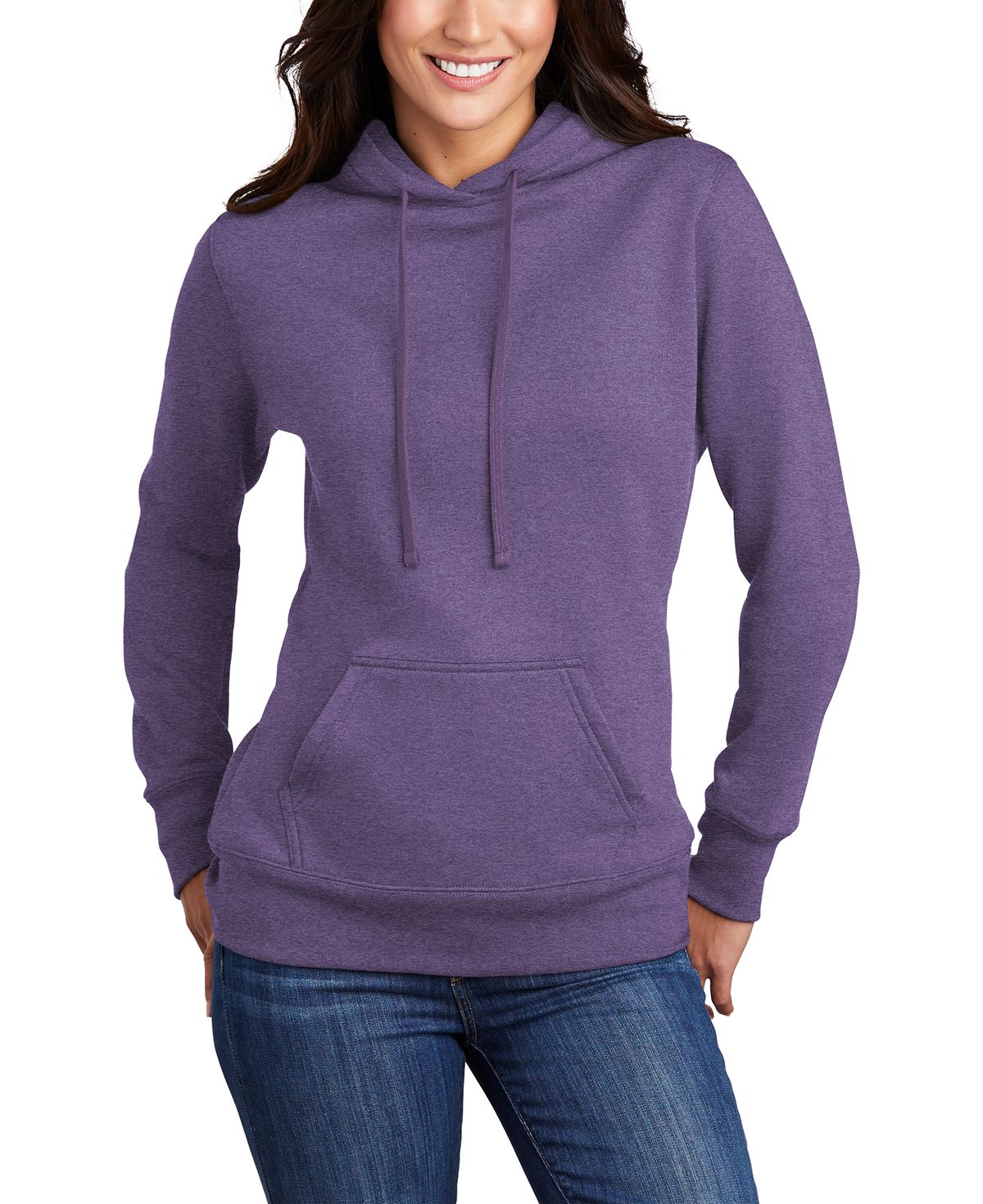 Just Blanks Women's Core Fleece Pullover Stylish Hooded Sweatshirt - JBLPC78H