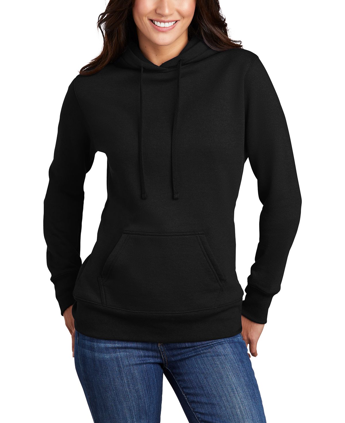 Just Blanks Women's Core Fleece Pullover Stylish Hooded Sweatshirt - JBLPC78H