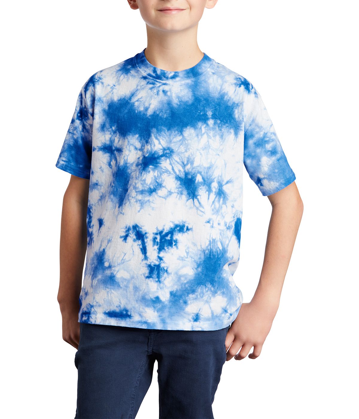 JustBlanks Youth Crystal Tie-Dye T-Shirt - JBPC145Y - Picture 7 of 7
