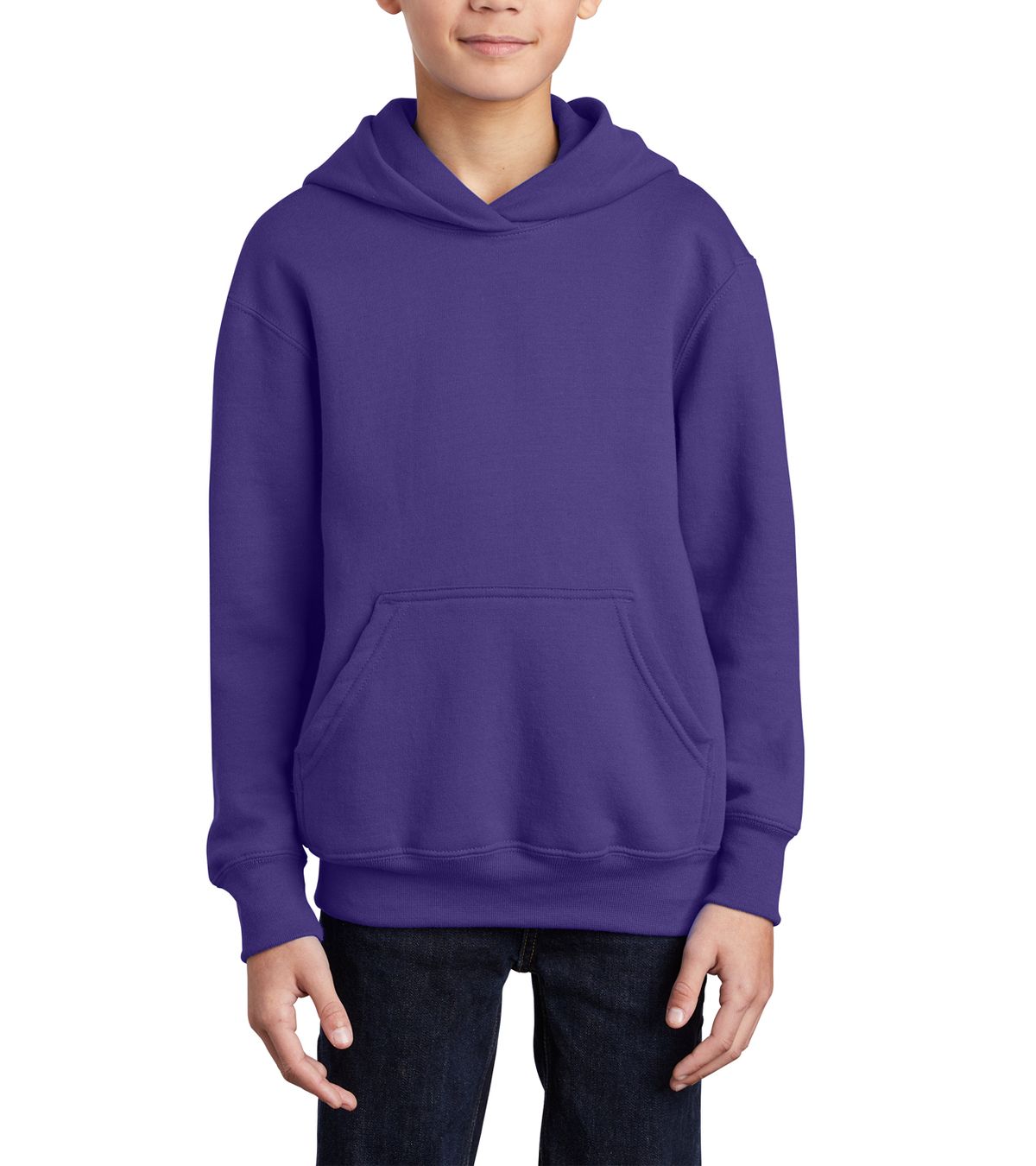 JustBlanks Youth Boys Pullover Hoodie - JBPC90YH - Picture 26 of 34