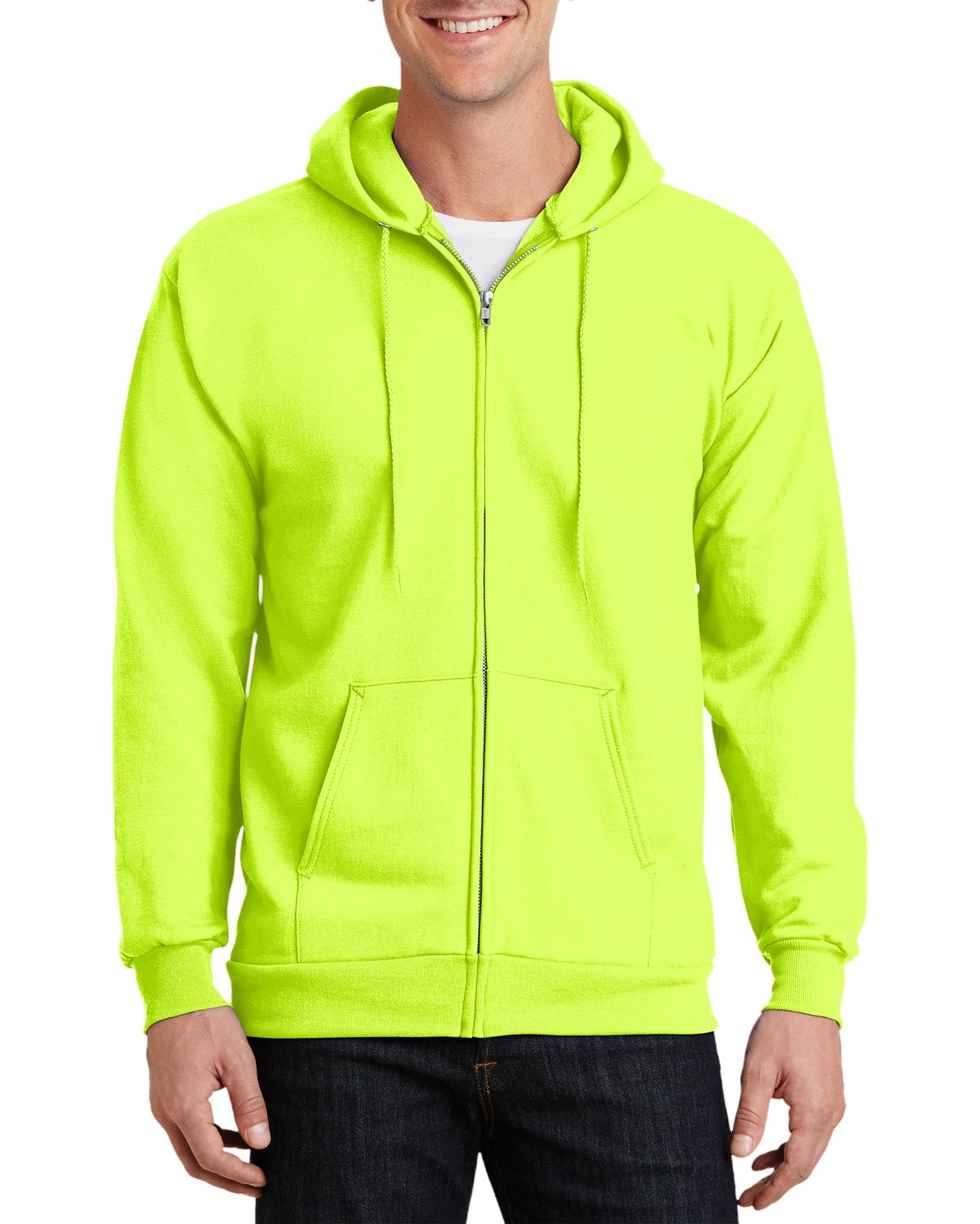 Just Blanks Men's Tall Full-Zip Hoodie - JBPC90ZHT