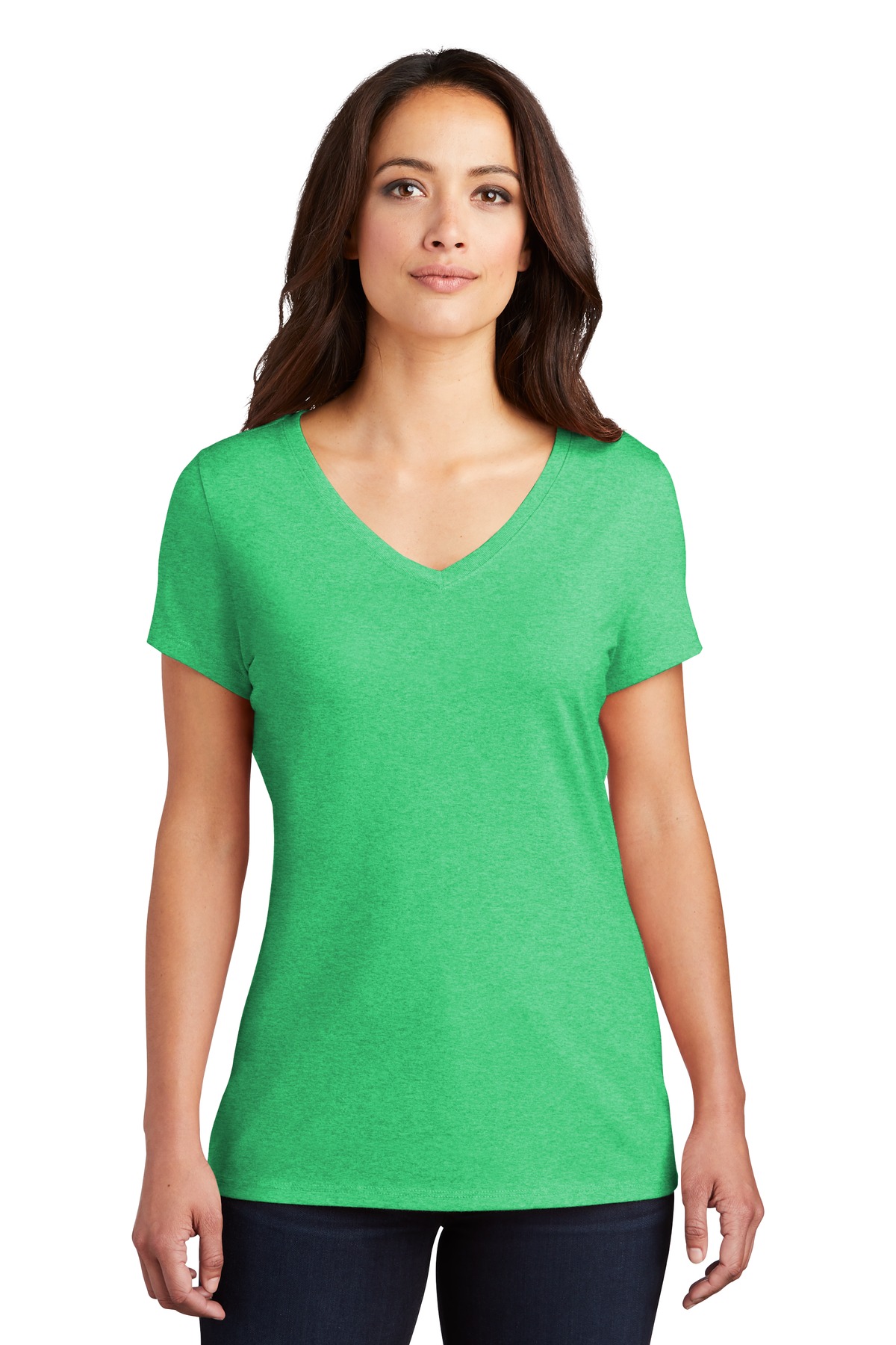 3 Pack Of District DM1350L Womens Perfect Lightweight Tri Extra Soft T-Shirt - Picture 7 of 24