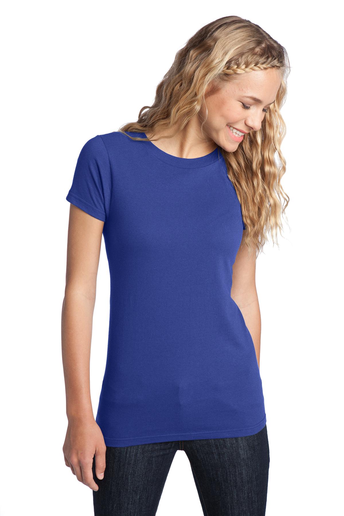 3 Pack Of District DT5001 Women's Crew Neck T Shirt Tee The Concert T-Shirt - Picture 8 of 25