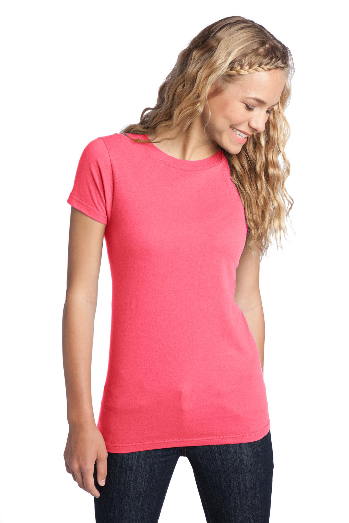 3 Pack Of District DT5001 Women's Crew Neck T Shirt Tee The Concert T-Shirt - Picture 18 of 25