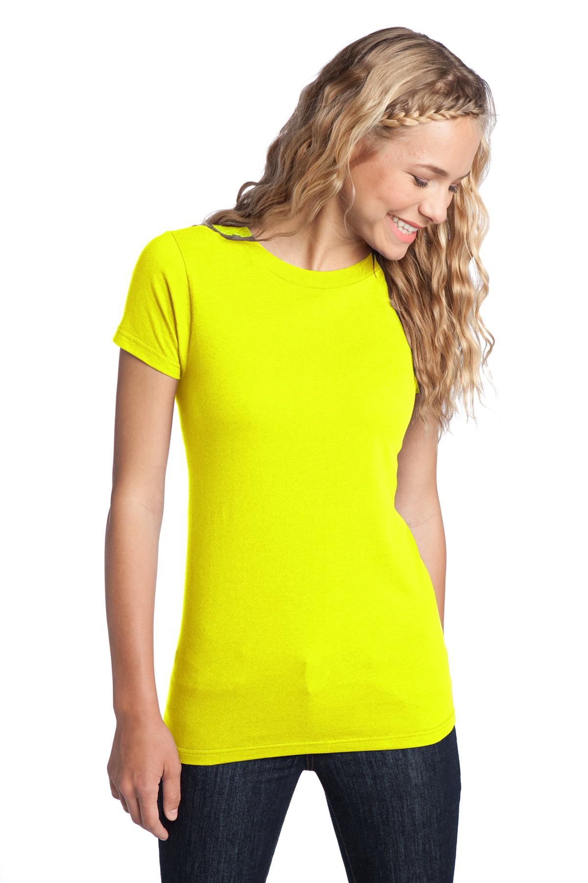3 Pack Of District DT5001 Women's Crew Neck T Shirt Tee The Concert T-Shirt - Picture 19 of 25