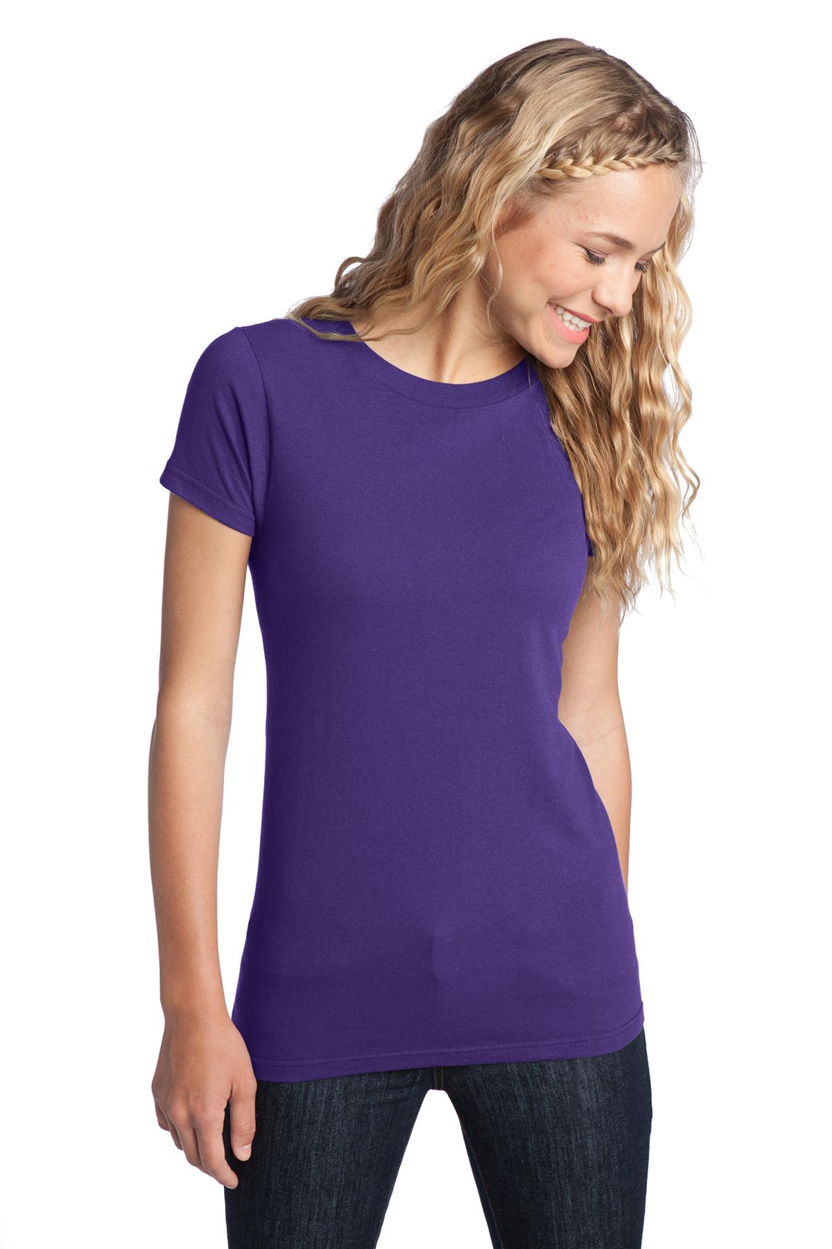 3 Pack Of District DT5001 Women's Crew Neck T Shirt Tee The Concert T-Shirt - Picture 22 of 25