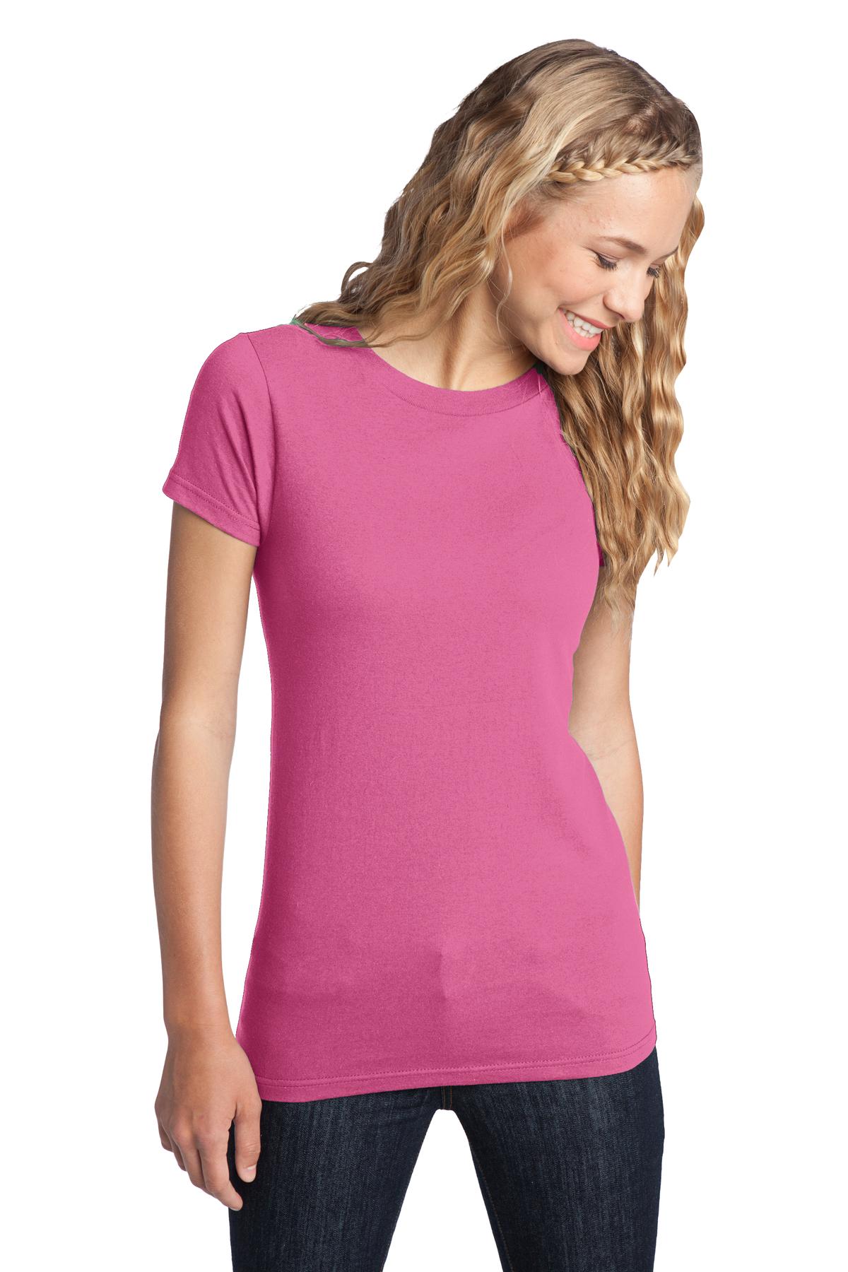 3 Pack Of District DT5001 Women's Crew Neck T Shirt Tee The Concert T-Shirt - Picture 24 of 25