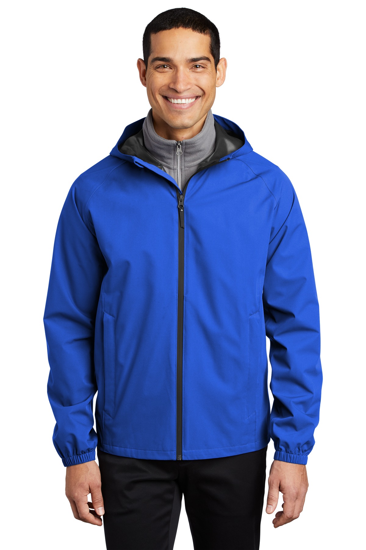 3 Pack Of Port Authority J407 Men's Poly Shell Essential Rain Jacket - Picture 6 of 6