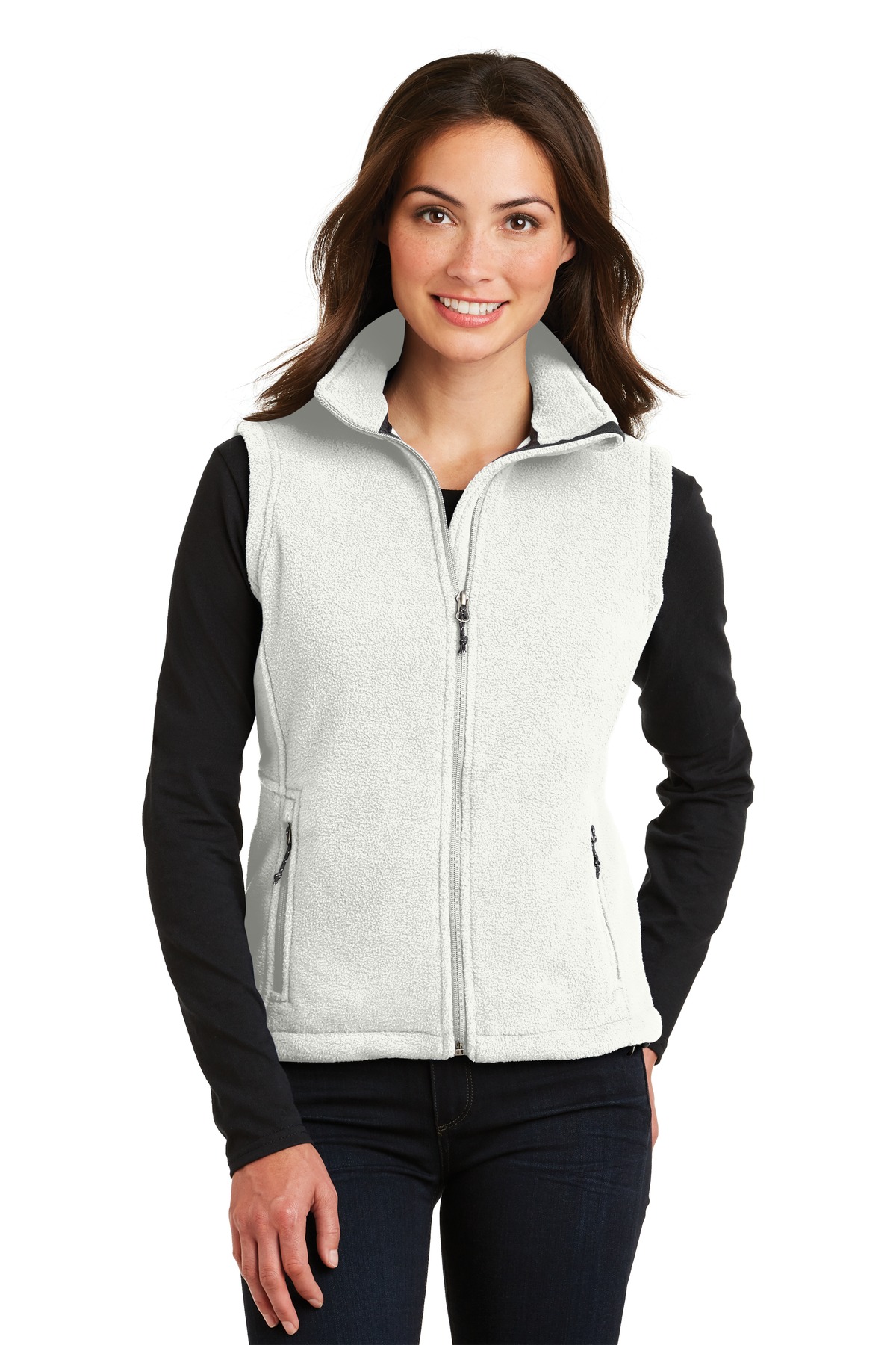 3 Pack Of Port Authority L219 Women's 100% Poly Super Soft Value Fleece Vest - Picture 7 of 7