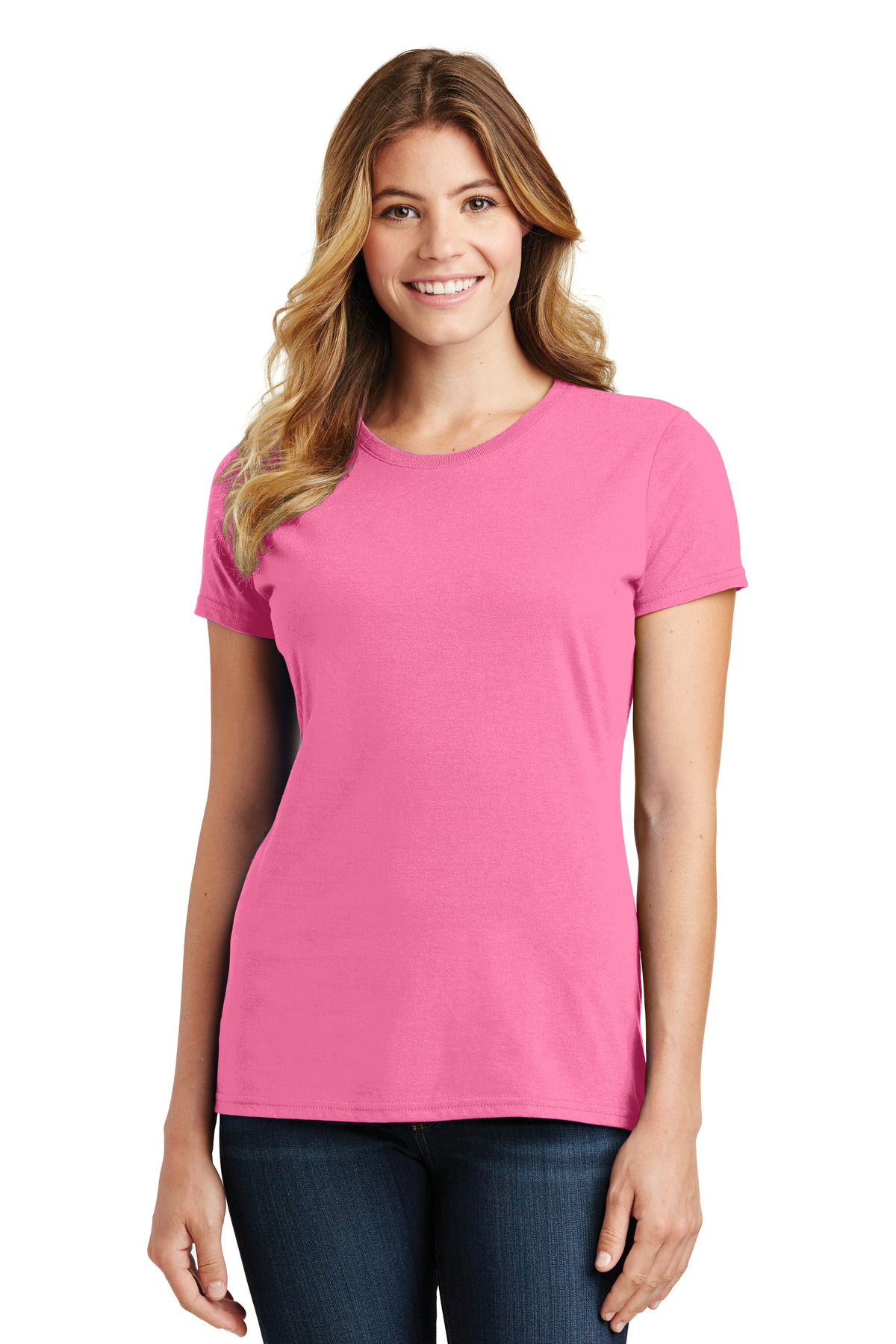Port & Company LPC450 Women's Crew Neck Fan Favorite Tee T-Shirt - Pack Of 2 - Picture 15 of 24