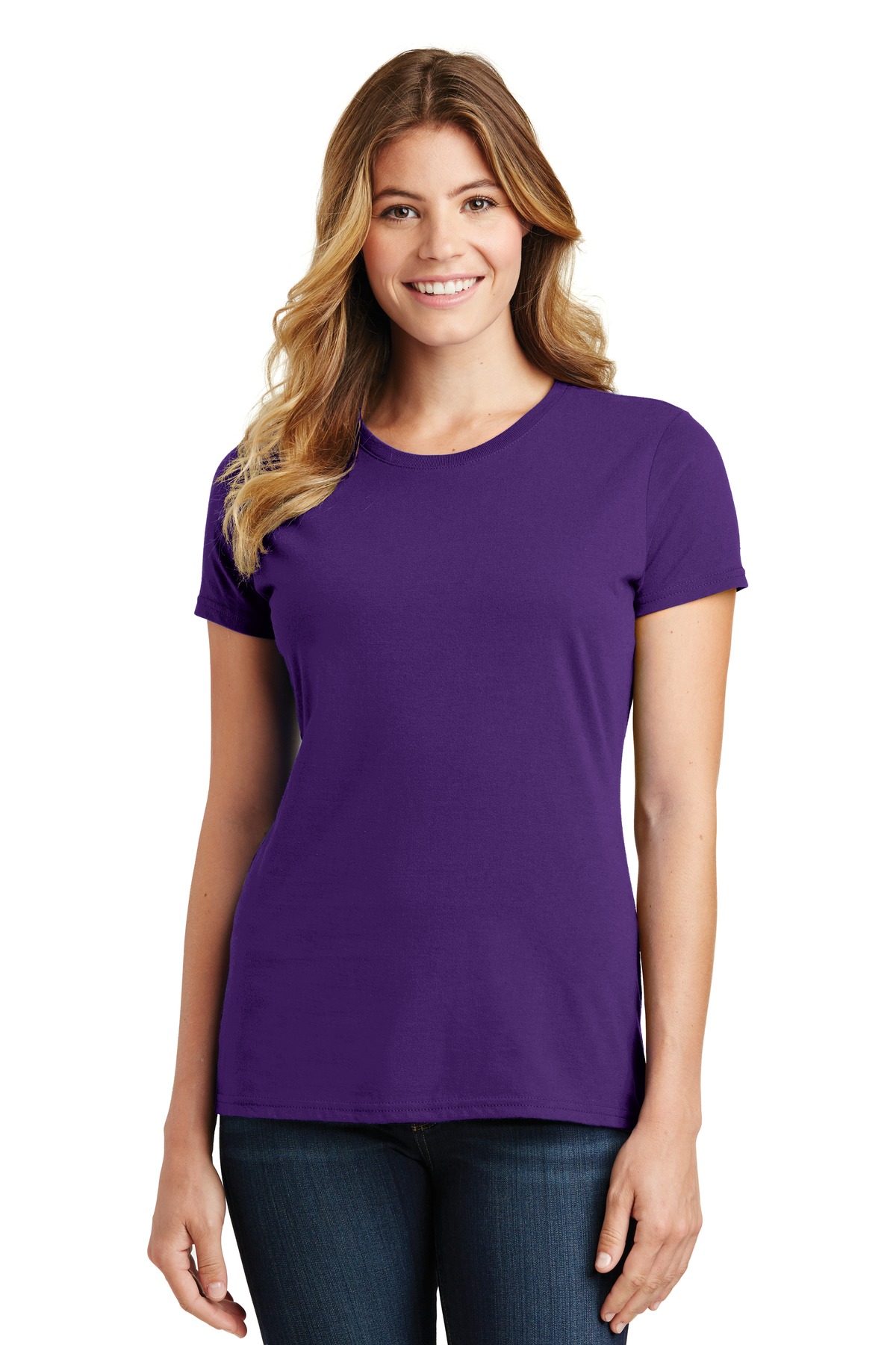 Port & Company LPC450 Women's Crew Neck Fan Favorite Tee T-Shirt - Pack Of 2 - Picture 21 of 24