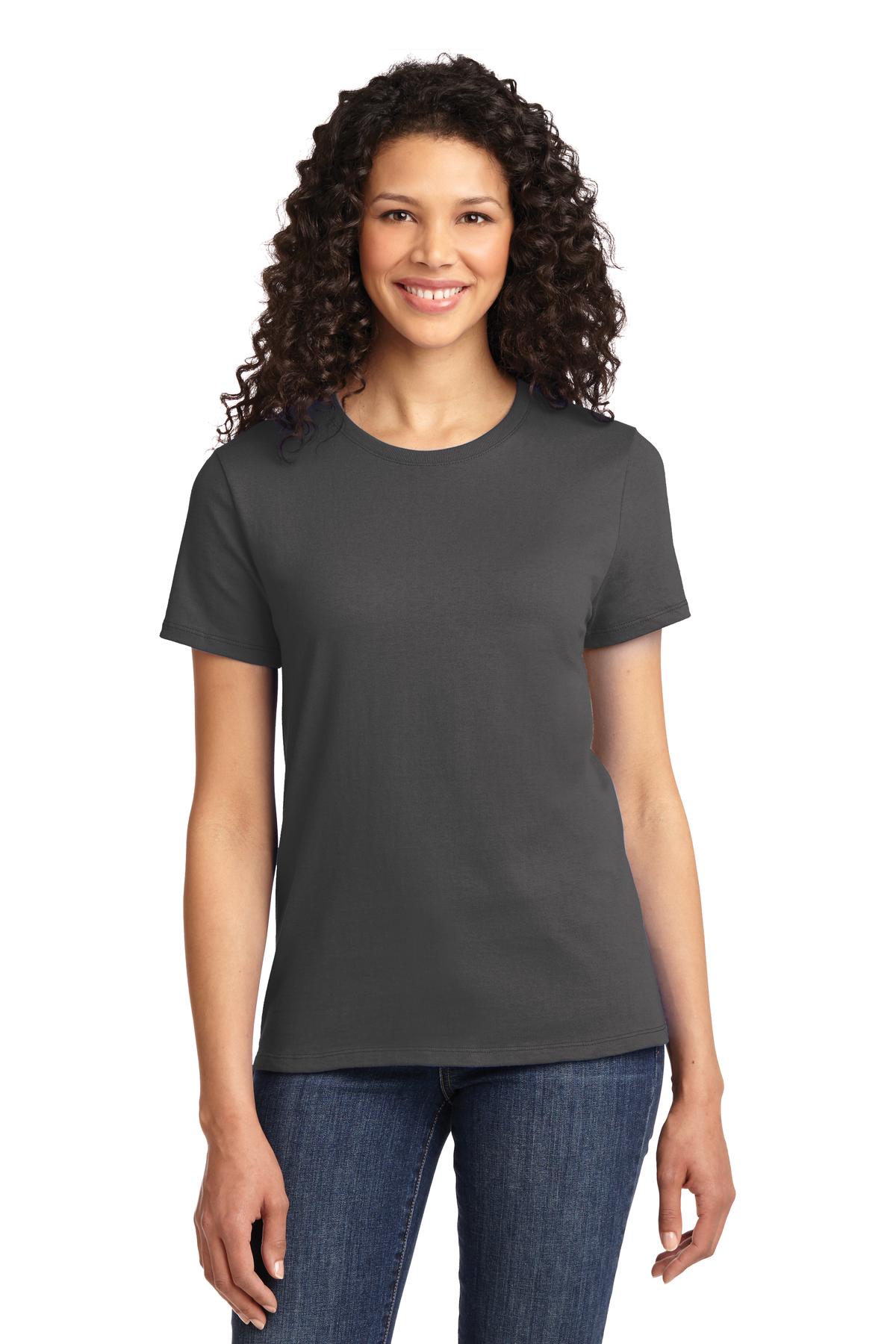 3 Pack Of Port & Company LPC61 Women's Cotton/Poly Essential Stylish T-Shirt - Picture 7 of 28