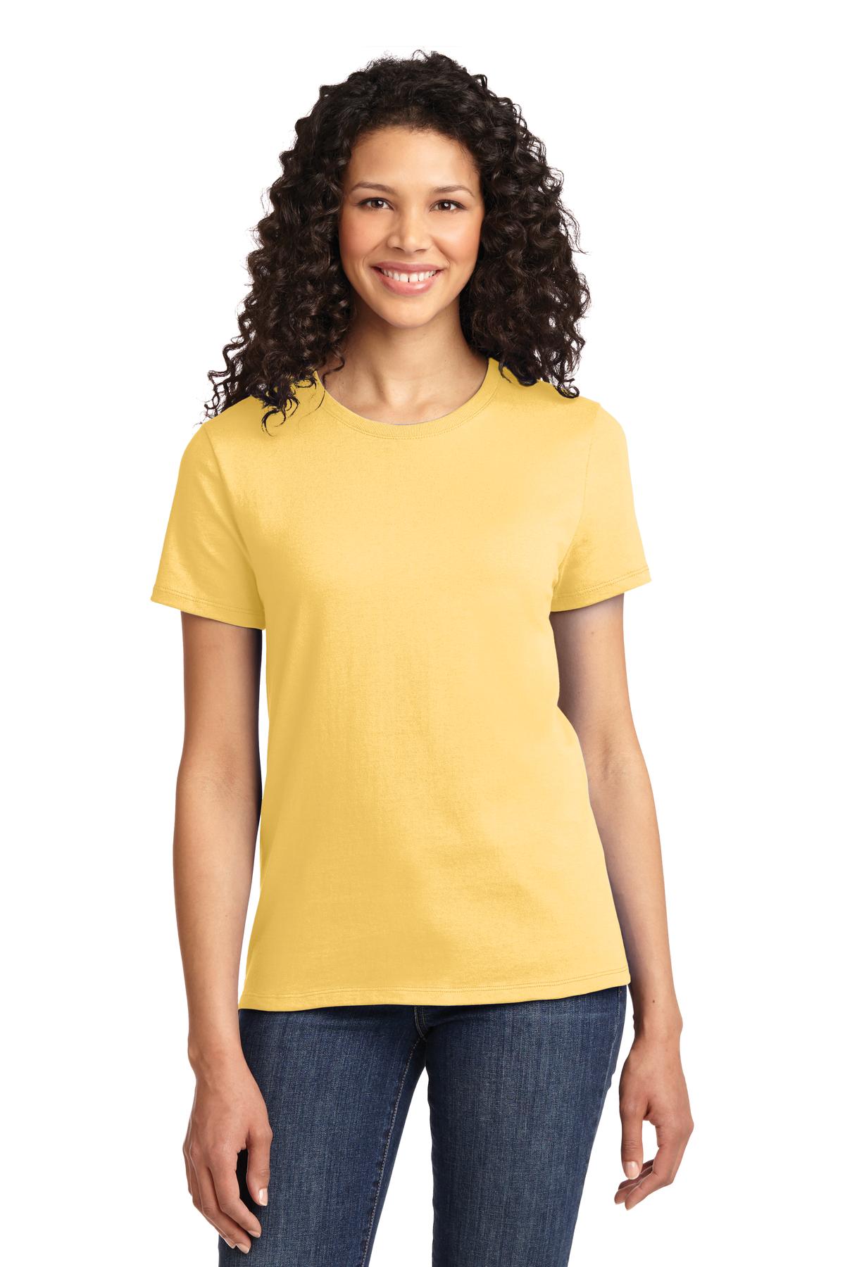 3 Pack Of Port & Company LPC61 Women's Cotton/Poly Essential Stylish T-Shirt - Picture 8 of 28